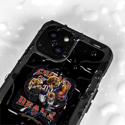 Liquid Blue NFL Chicago Bears Running Back iPhone 15 Plus Waterproof Case